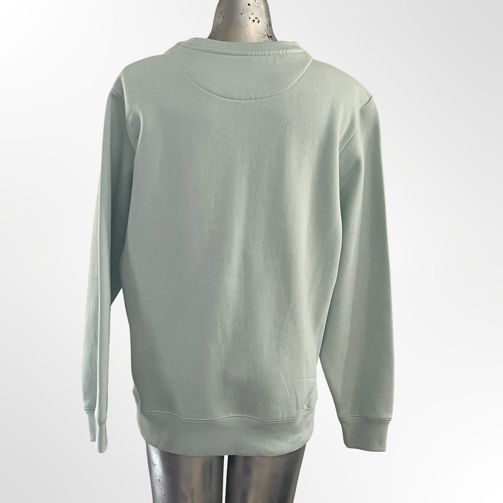 FBC Green Crewneck Sweatshirt with Red Embroidery in M - NWT - Picture 4 of 7